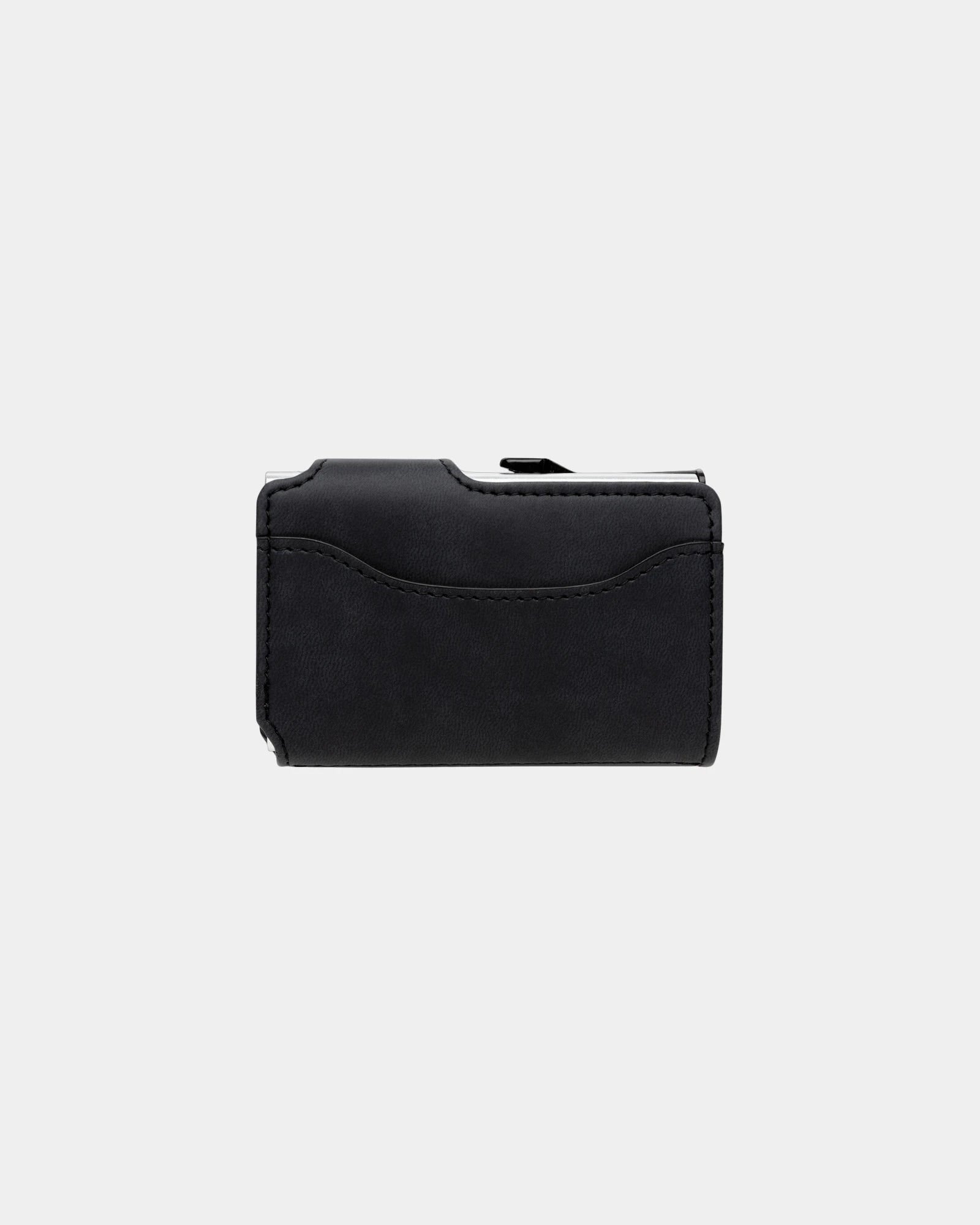Porte-cartes aluminium PU noir à personnaliser - 4