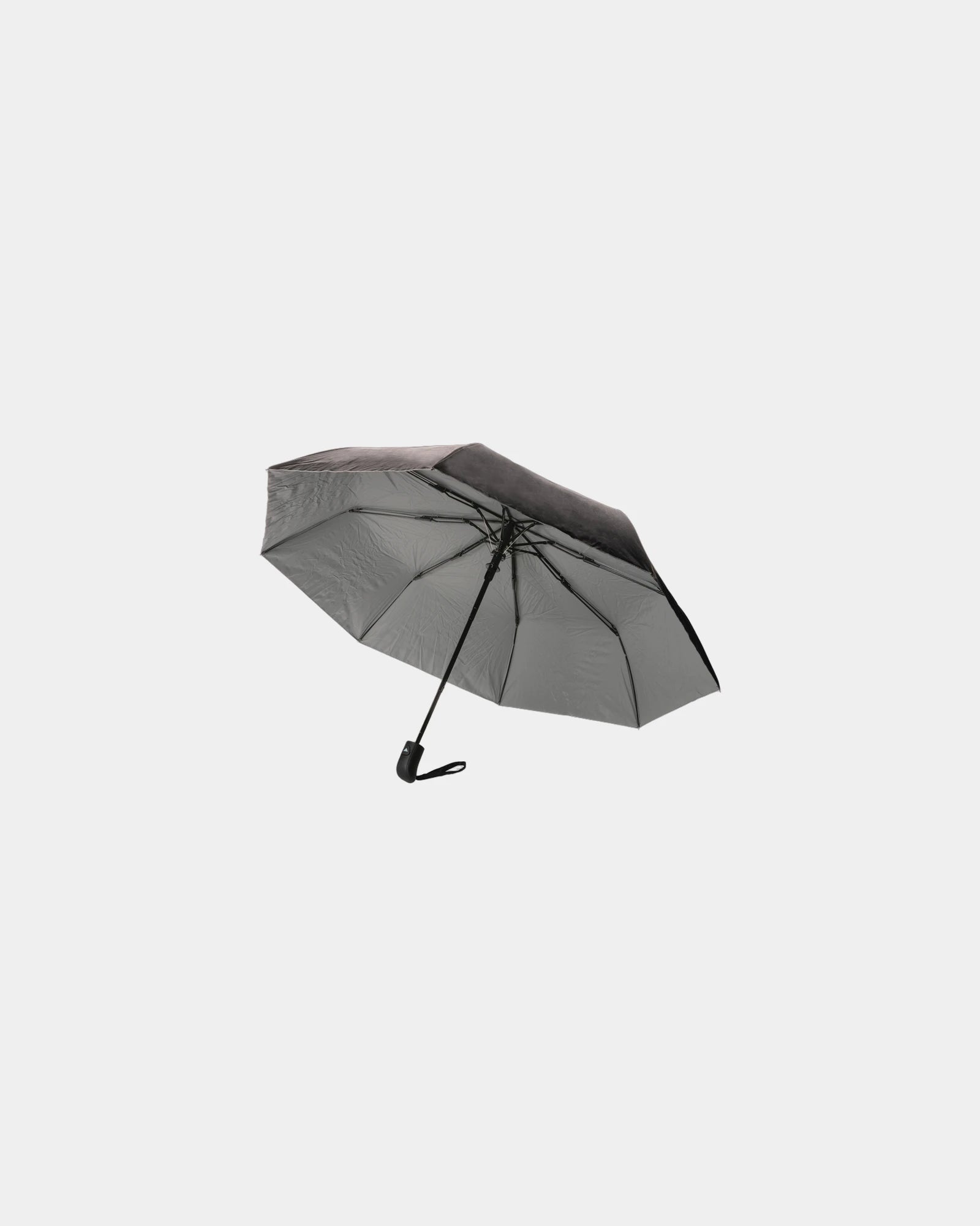 Mini parapluie rPET 190T bi couleur à personnaliser - Argent