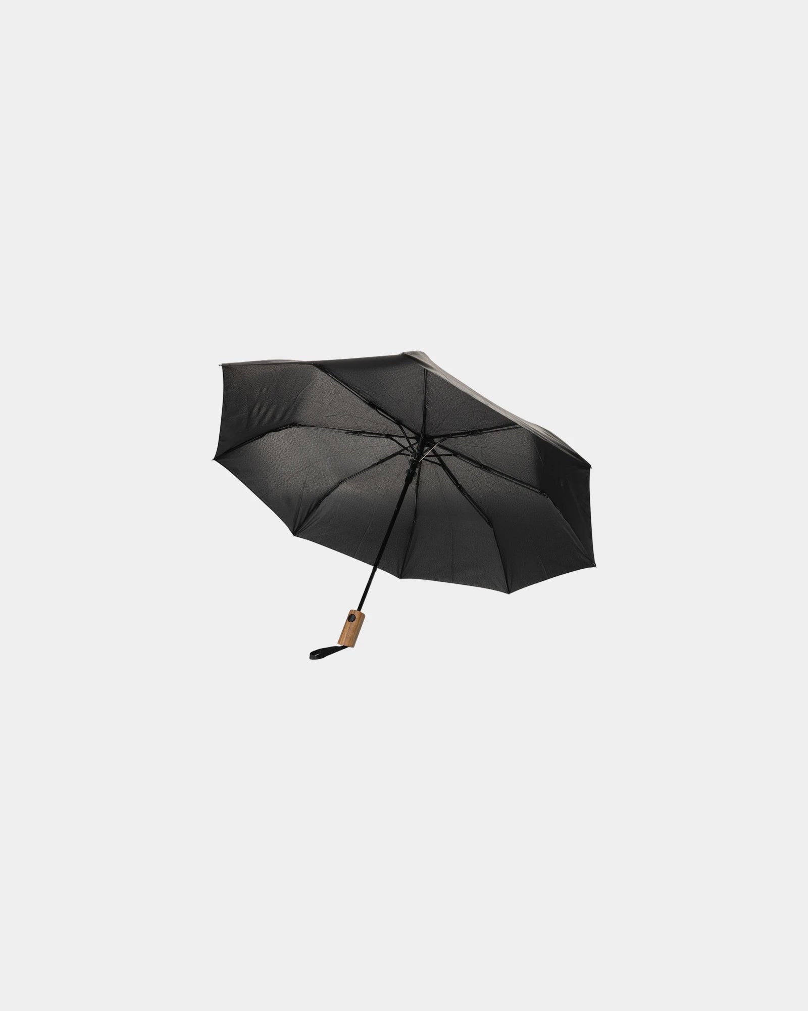 Parapluie pliable rPET Kaycey 21" à personnaliser - Noir
