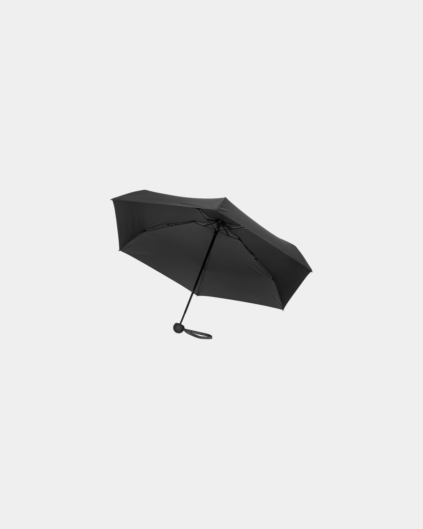 Parapluie pliable rPET Aware™ 19,5 pouces à personnaliser - Noir