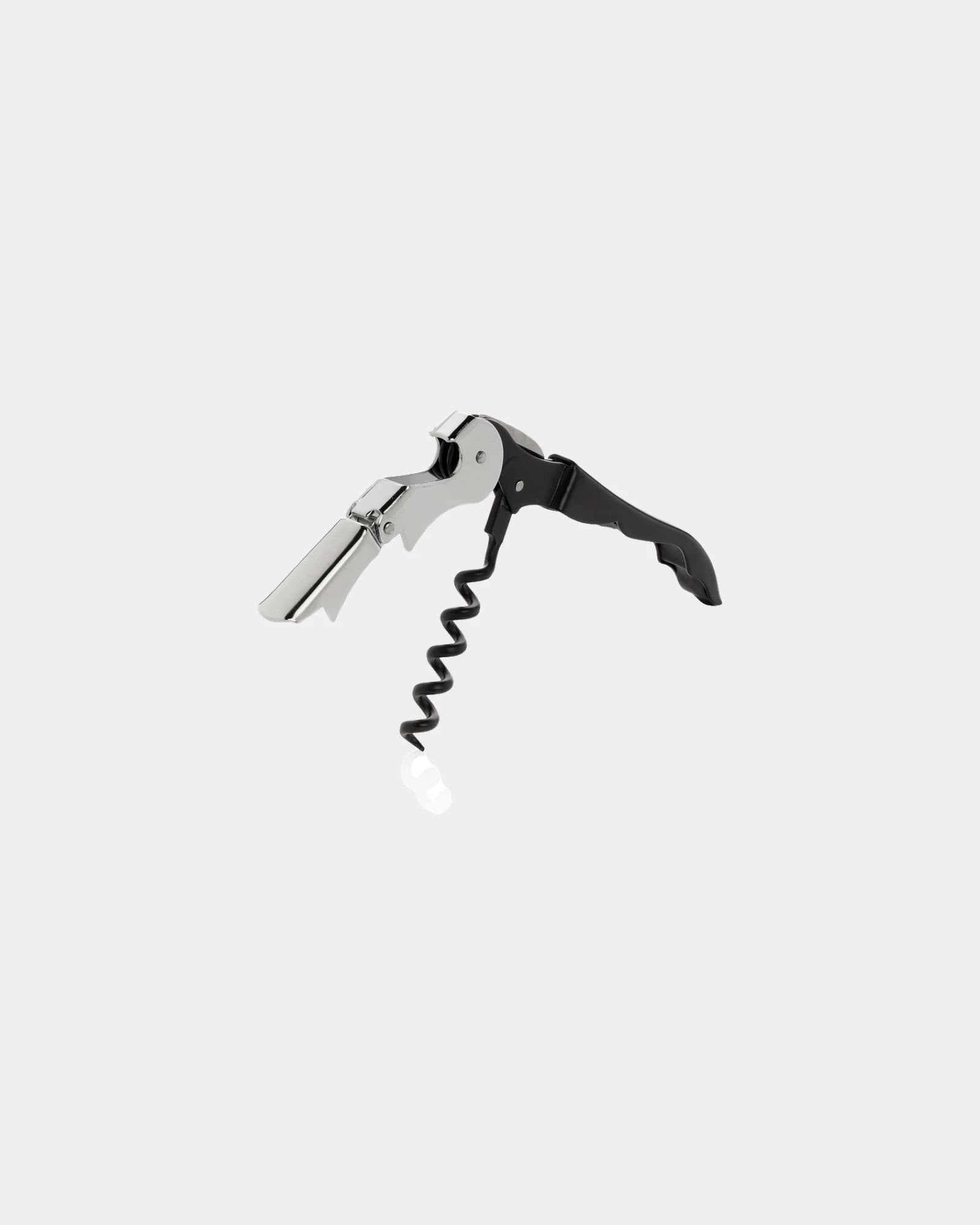 Tire-bouchon acier inoxydable à personnaliser - Noir