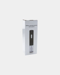Tire-bouchon électrique ABS noir à personnaliser