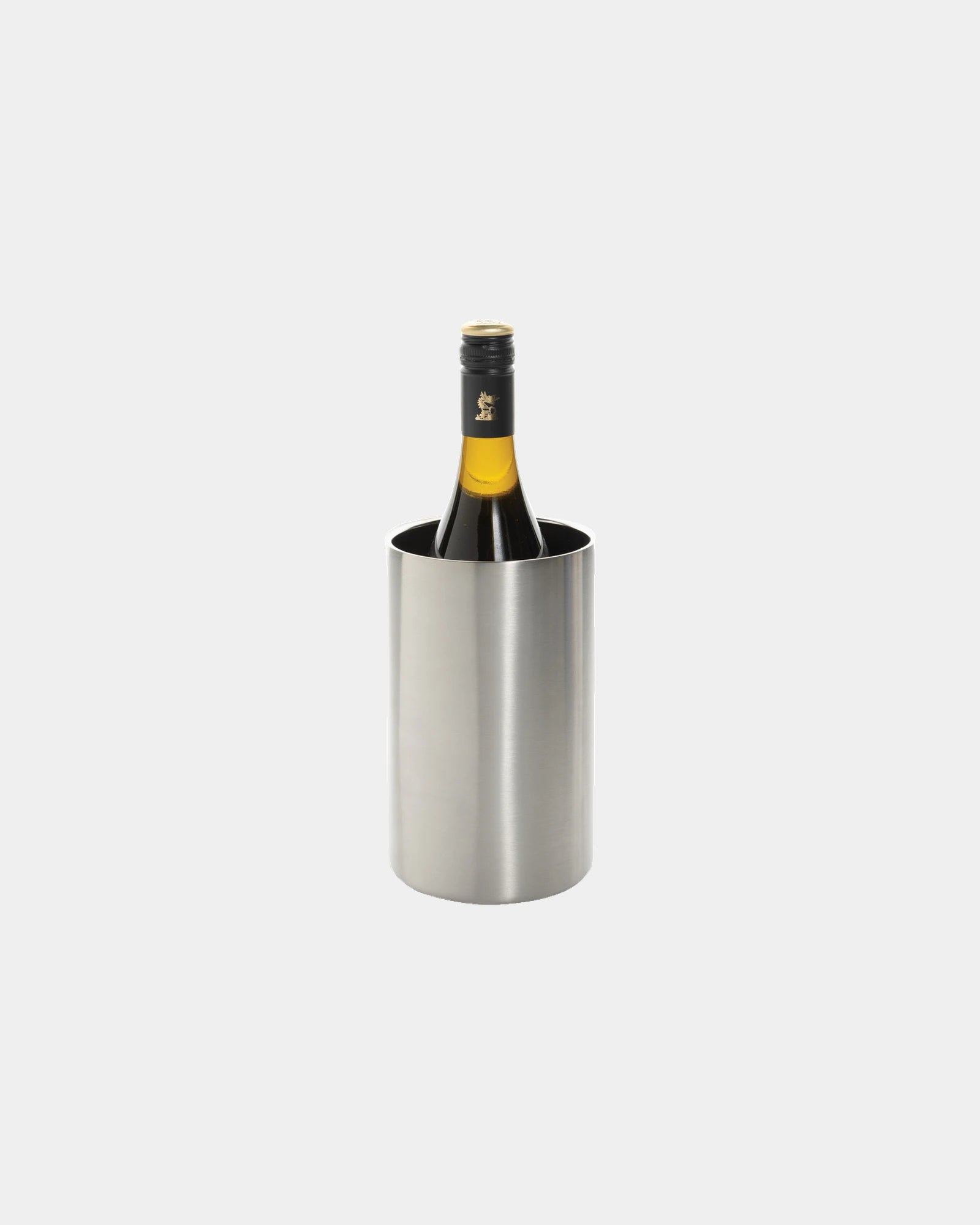 Seau à vin recyclé acier inoxydable RCS Vino à personnaliser - Argent