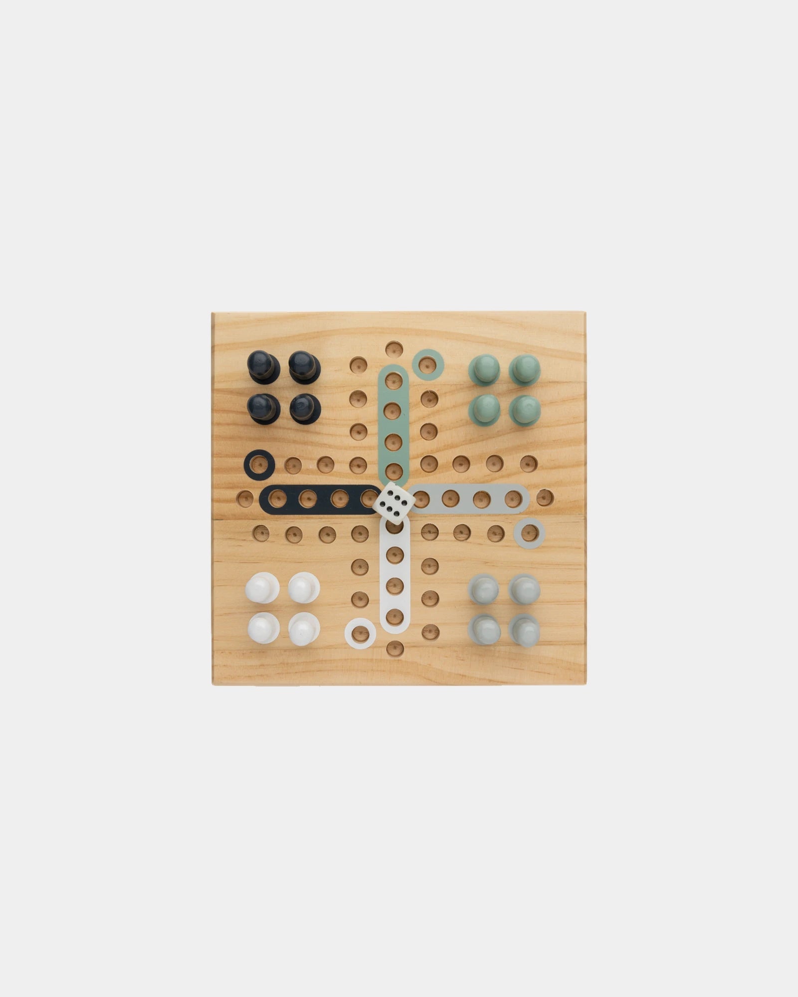 Jeu de ludo en bois à personnaliser