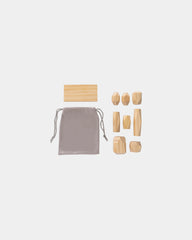 Pierres d'équilibre en bois à personnaliser - 2