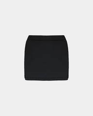 Jupe de tennis femme polyester 150 g/m² à personnaliser - Black