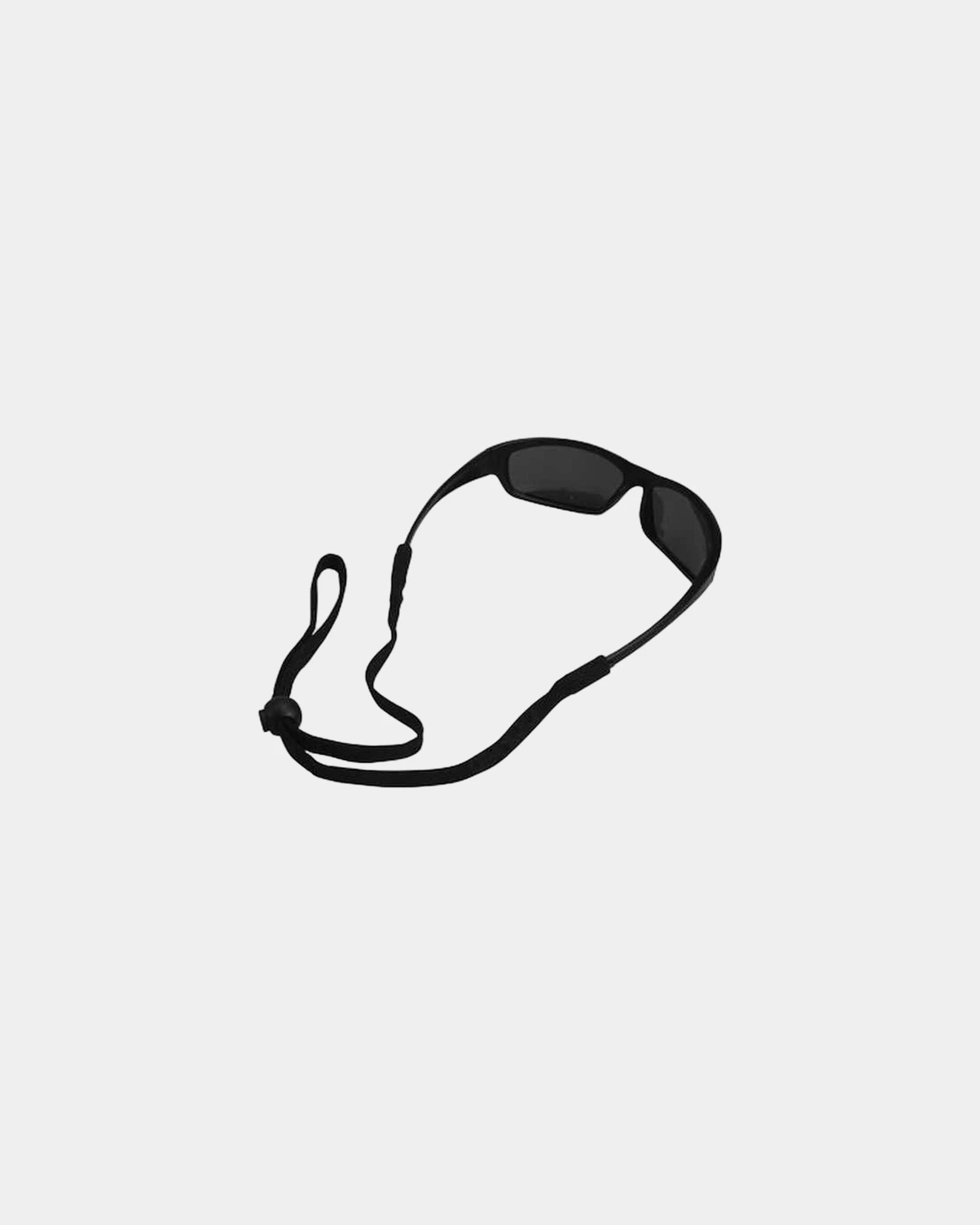 Cordon élastiqué pour lunettes à personnaliser - Noir-Bleu Ciel