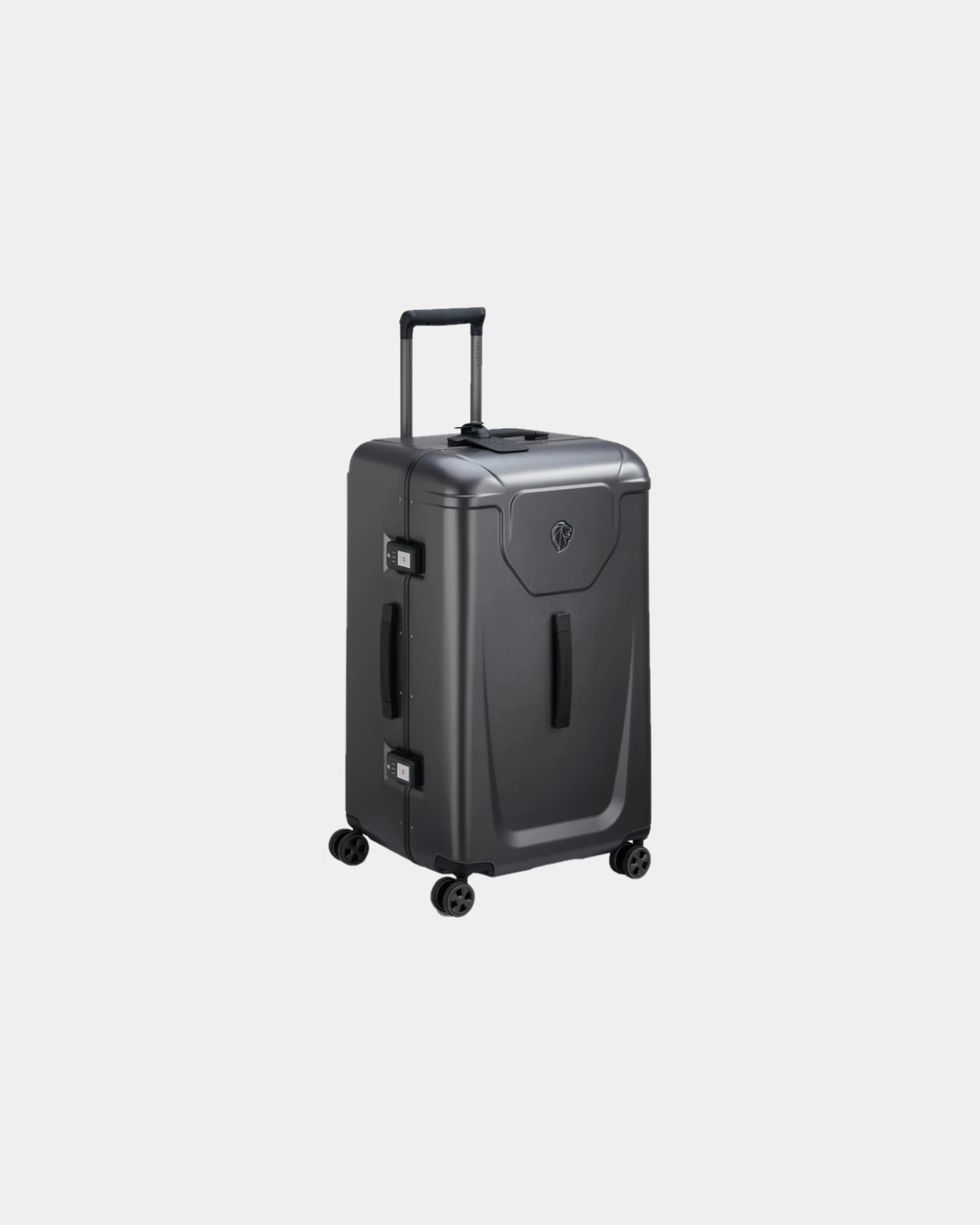 Valise cabine polycarbonate Peugeot Voyages S 55 cm à personnaliser - Anthracite
