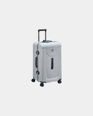 Valise cabine polycarbonate Peugeot Voyages S 55 cm à personnaliser - Gris Orage