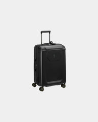 Valise trolley polycarbonate Peugeot ZIP extensible 66 cm à personnaliser - Noir