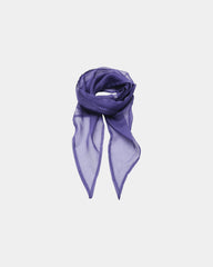 Foulard mousseline polyester femme à personnaliser - Purple