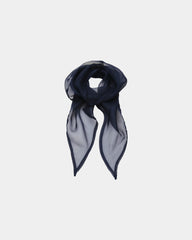 Foulard mousseline polyester femme à personnaliser - Navy