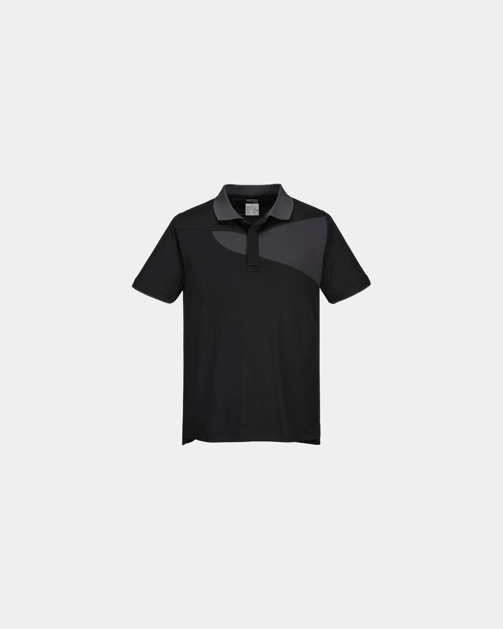 Polo interlock poly-coton PW2 M/C S1 à personnaliser - Gris