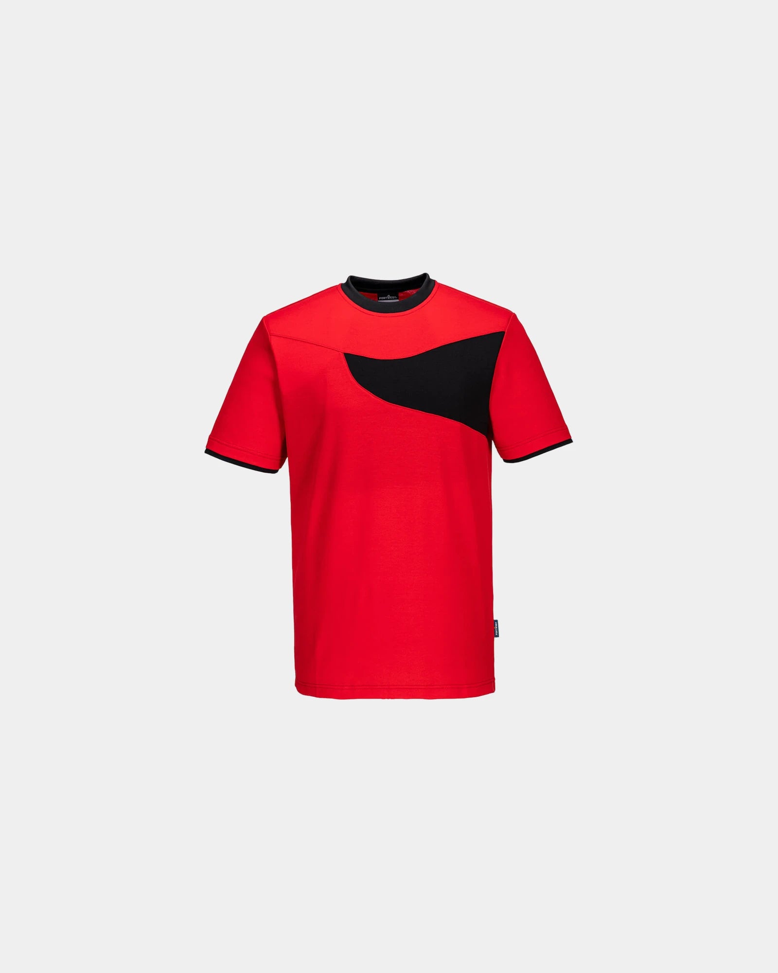 T-shirt poly-coton PW2 M/C S1P à personnaliser - Bleu Foncé