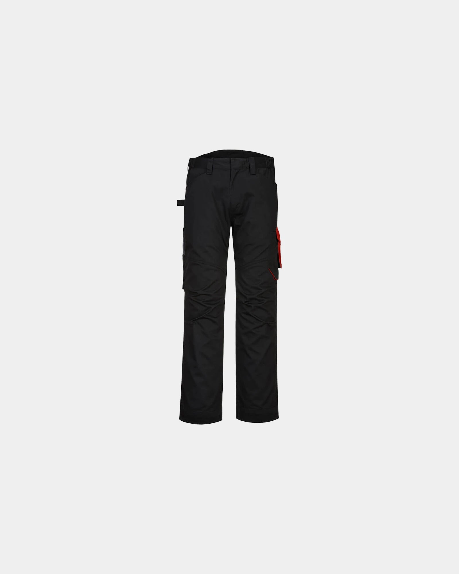 Pantalon de service PW2 à personnaliser - Noir-Rouge