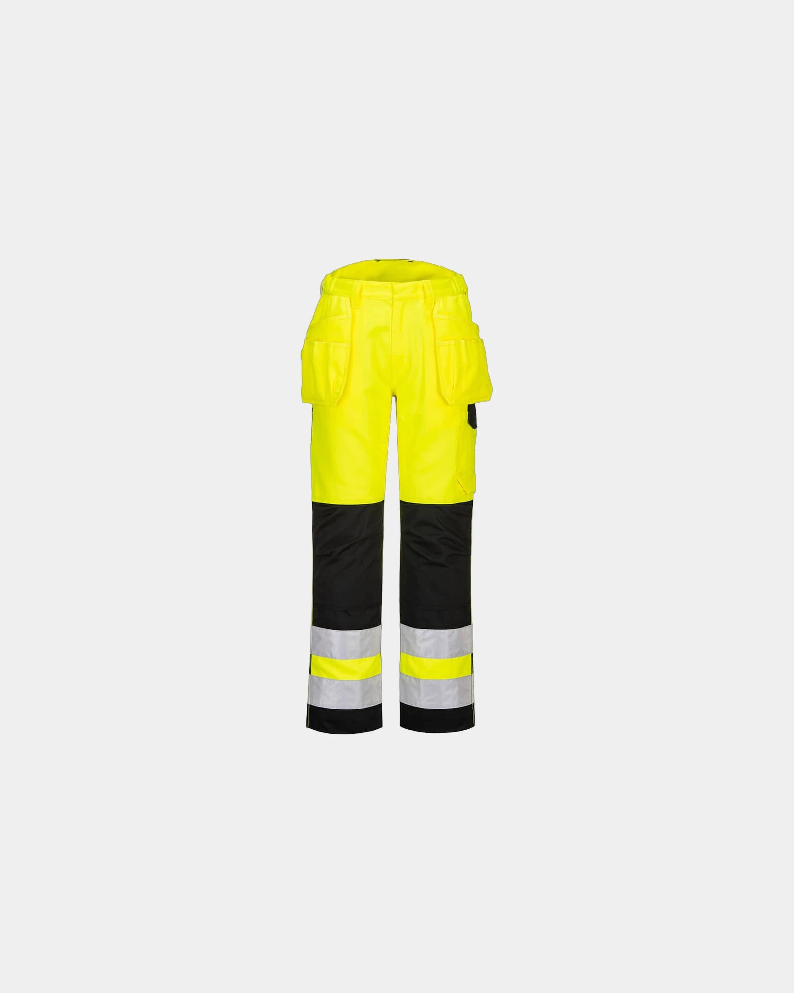 Pantalon haute visibilité PW2 à personnaliser - Jaune-Noir