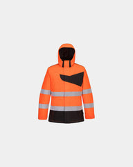 Parka d'hiver haute visibilité à personnaliser - Orange