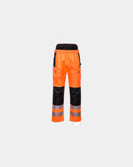 Pantalon imperméable PW3 haute visibilité à personnaliser - Orange