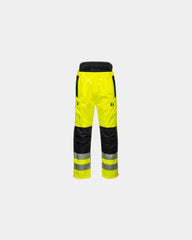 Pantalon imperméable PW3 haute visibilité à personnaliser - Jaune-Noir