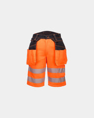 Bermuda PW3 Hi-Vis à personnaliser - Orange