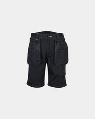 Short de travail PW3 à personnaliser - Noir-Bleu Ciel