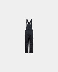 Cotte à bretelles PW3 Work à personnaliser - Noir-Bleu Ciel