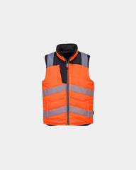 Bodywarmer haute visibilité PW3 à personnaliser - Orange
