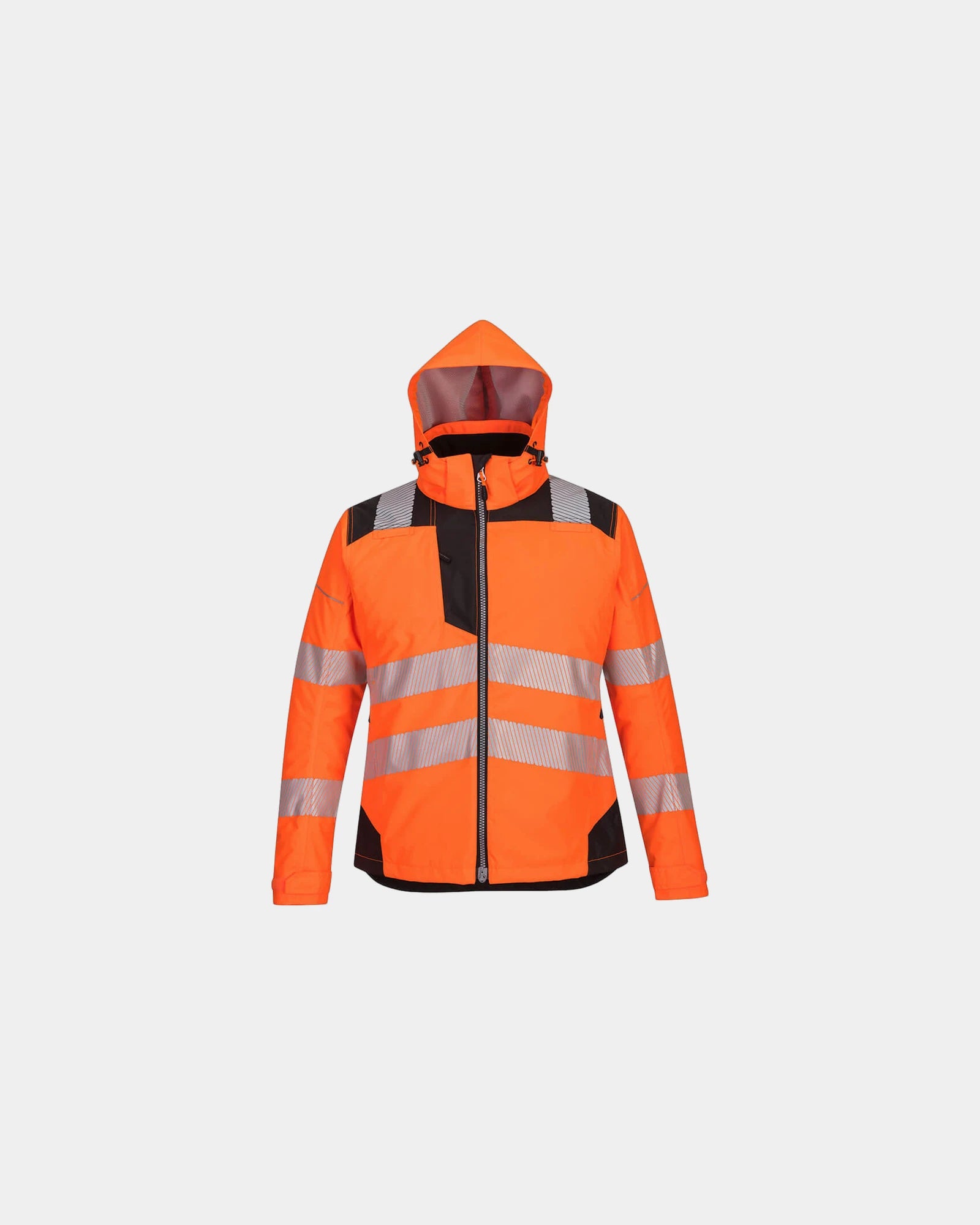 Parka d'hiver 300D Oxford pour femmes à personnaliser - Orange