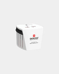 Adaptateur de voyage PC Skross MUV Micro à personnaliser - Blanc
