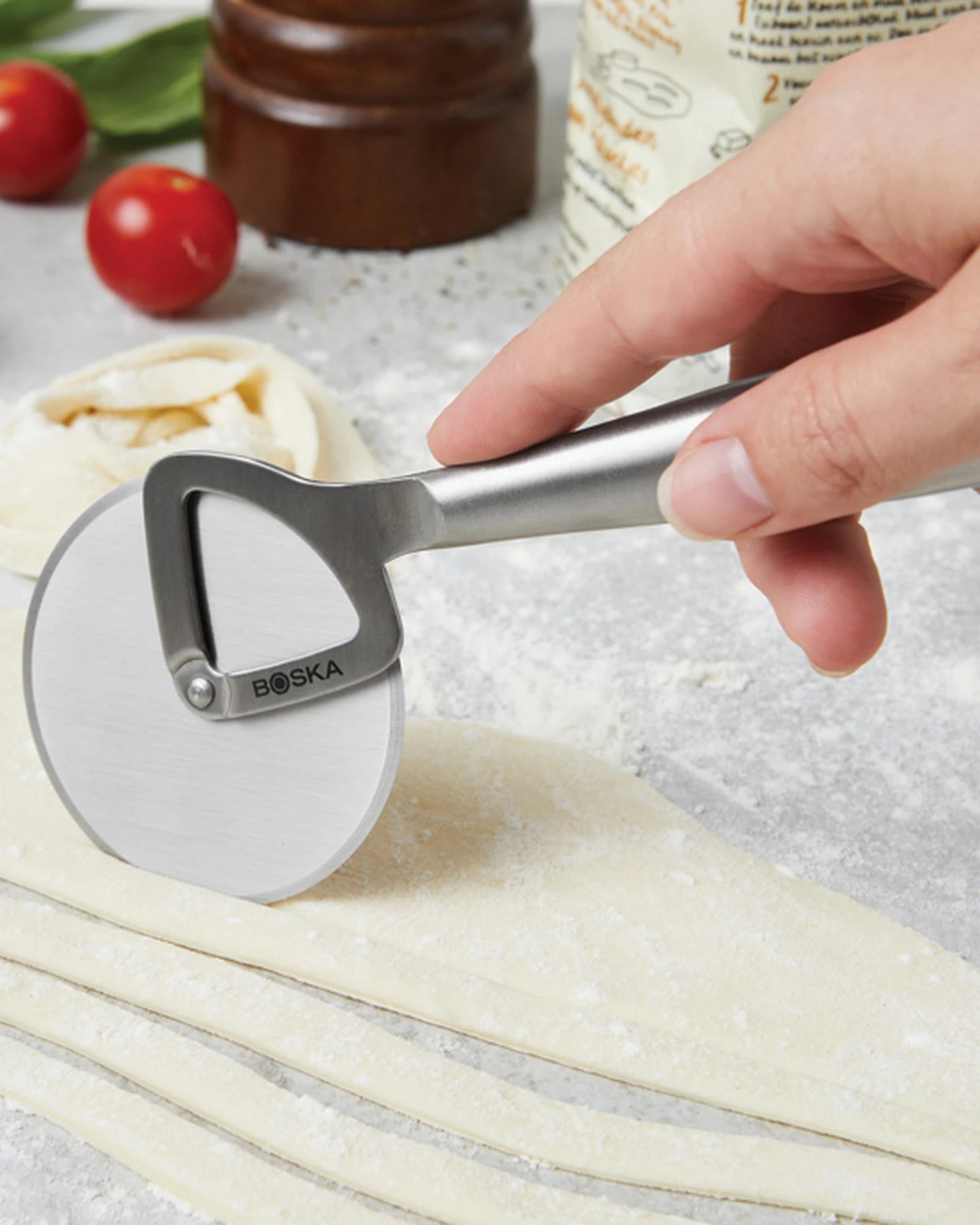 Coupe-pizza acier inoxydable Boska à personnaliser - 5