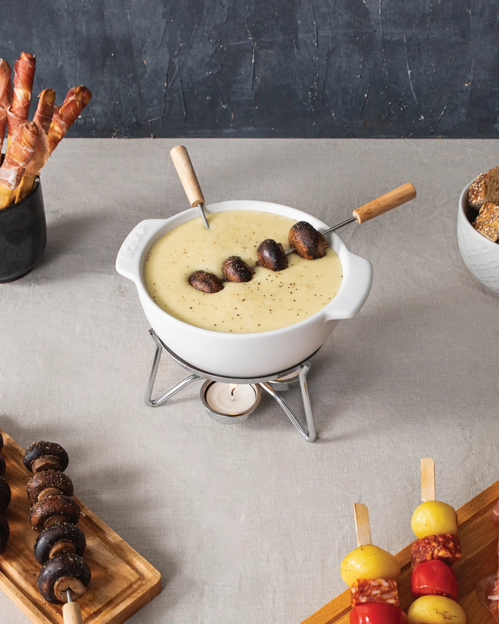 Set à fondue céramique Boska Party 750 ml à personnaliser - 6