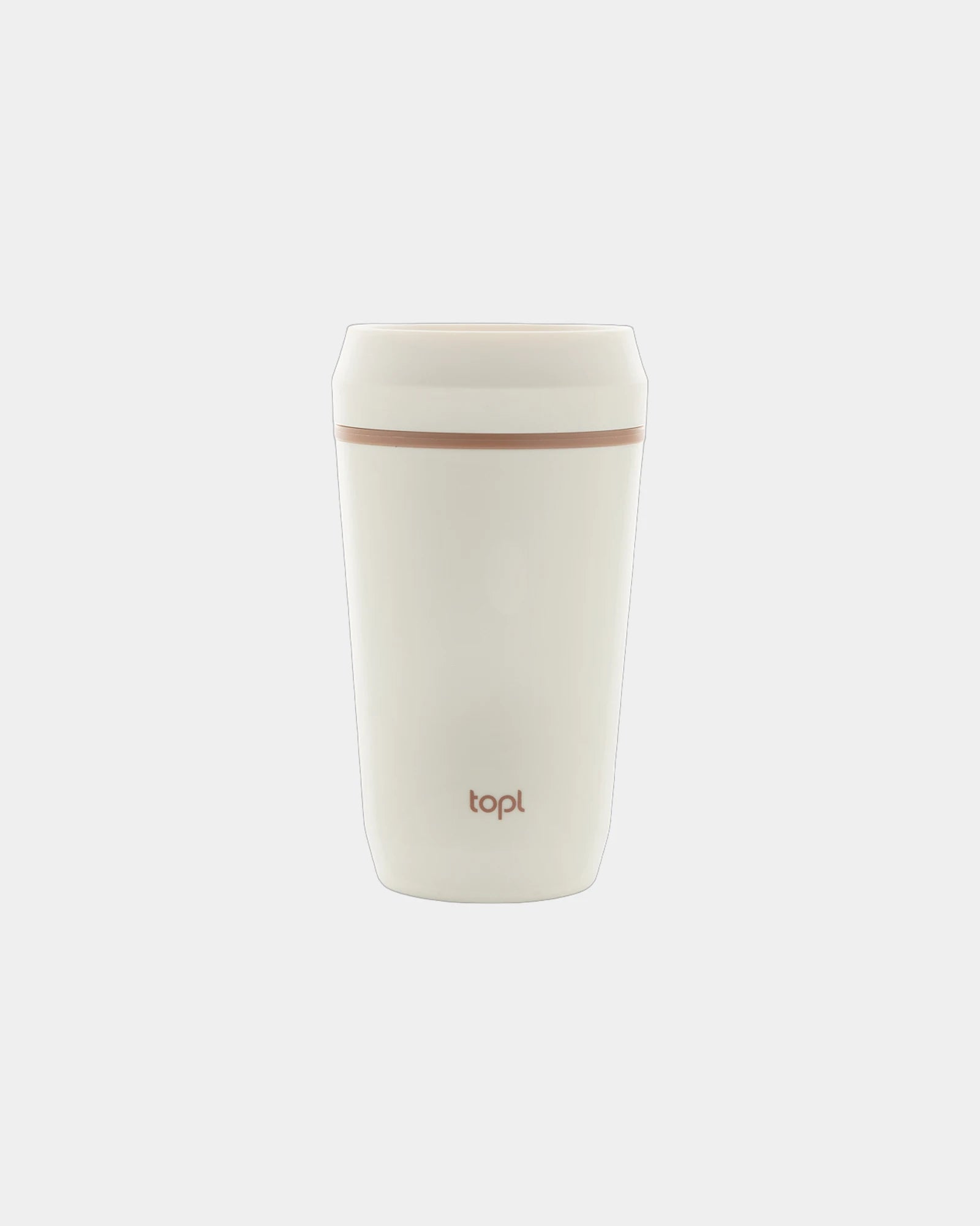 Mug 354 ml plastique recyclé à personnaliser - Blanc