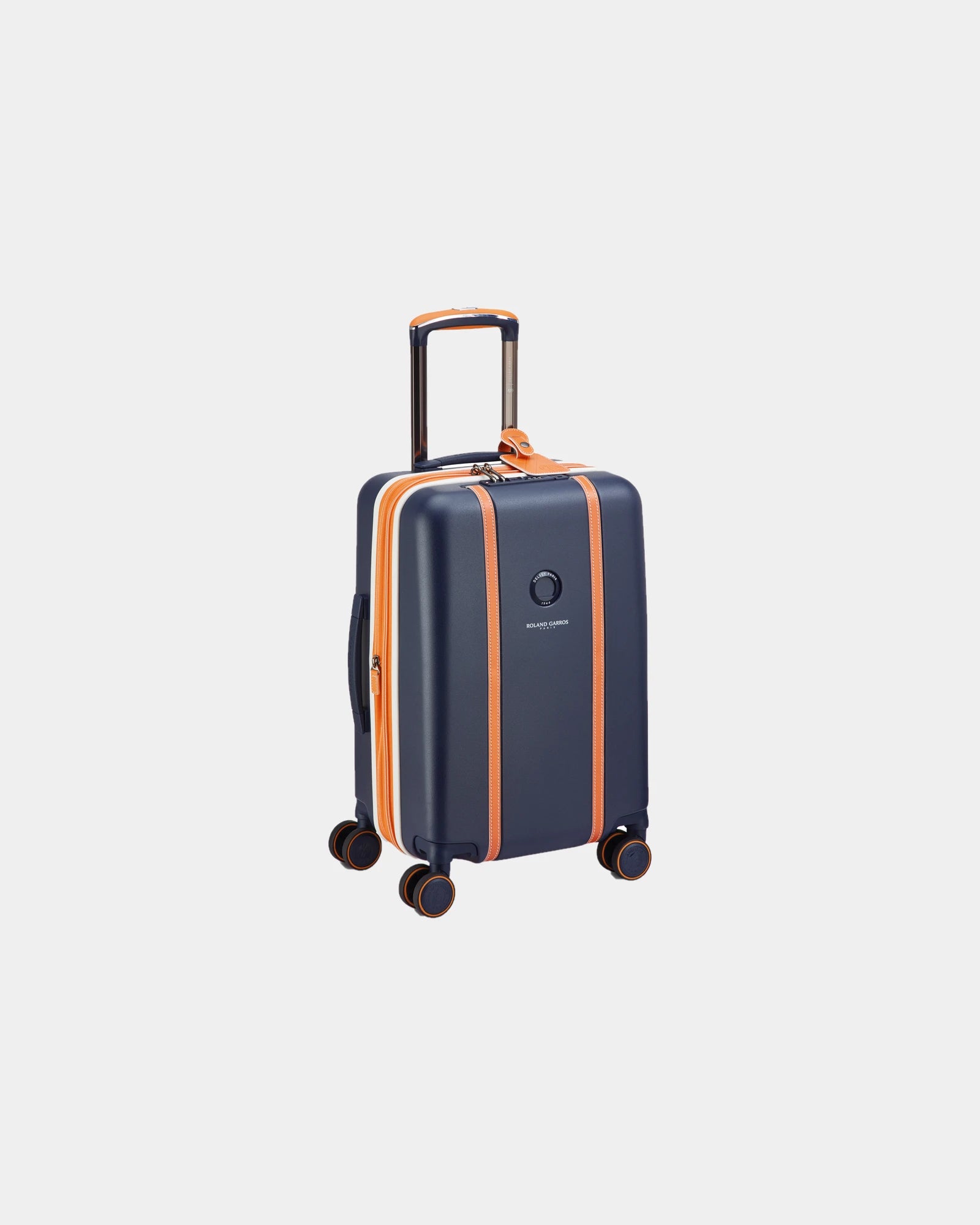 Valise cabine polycarbonate 55 cm à personnaliser - Bleu