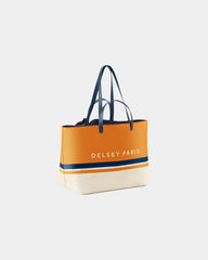 Tote bag PVC cuir 34 x 52 x 22 cm à personnaliser - Terre Battue