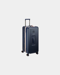 Valise soute polycarbonate 80 cm à personnaliser - Bleu