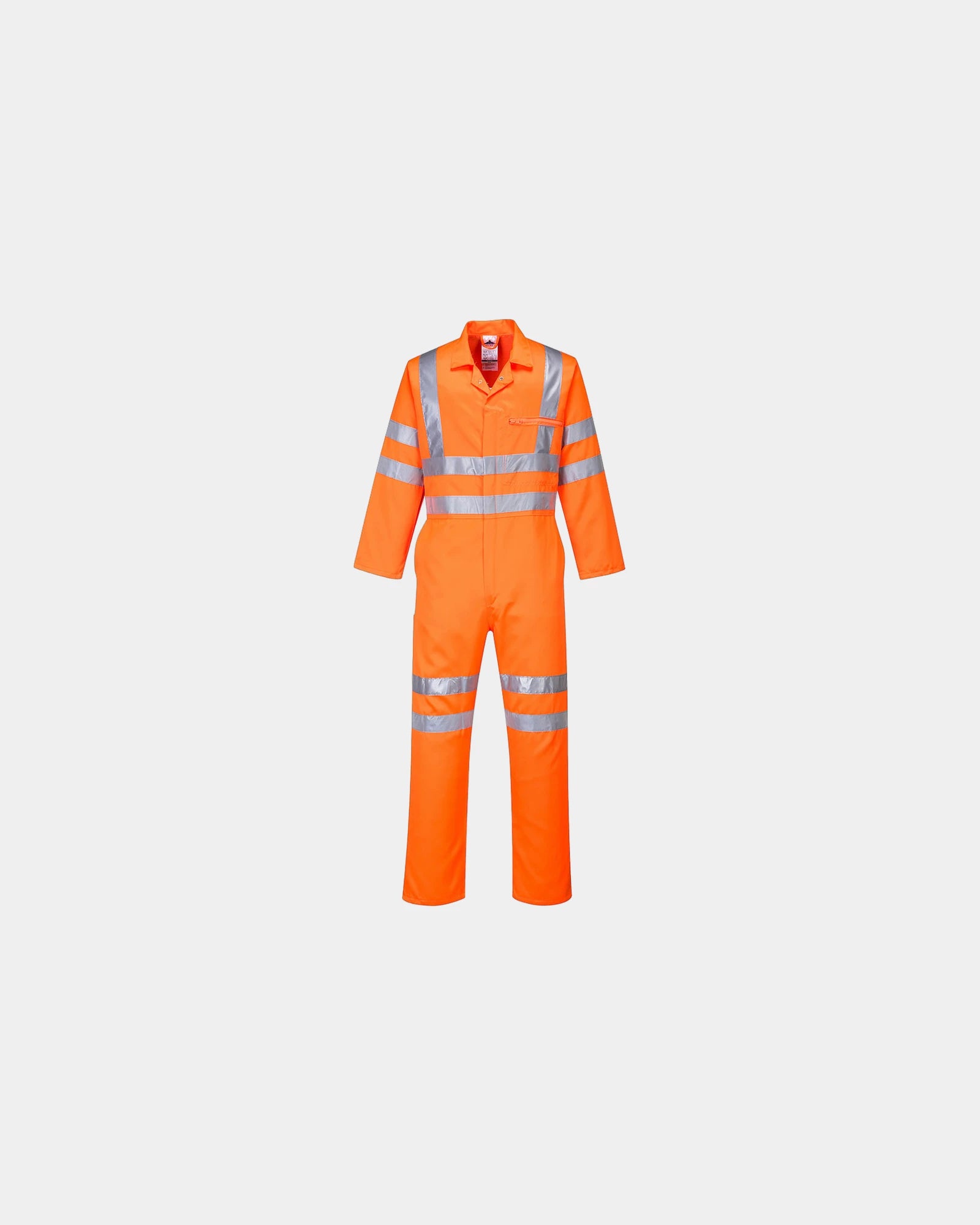 Combinaison Hi-Vis poly-coton à personnaliser - Orange
