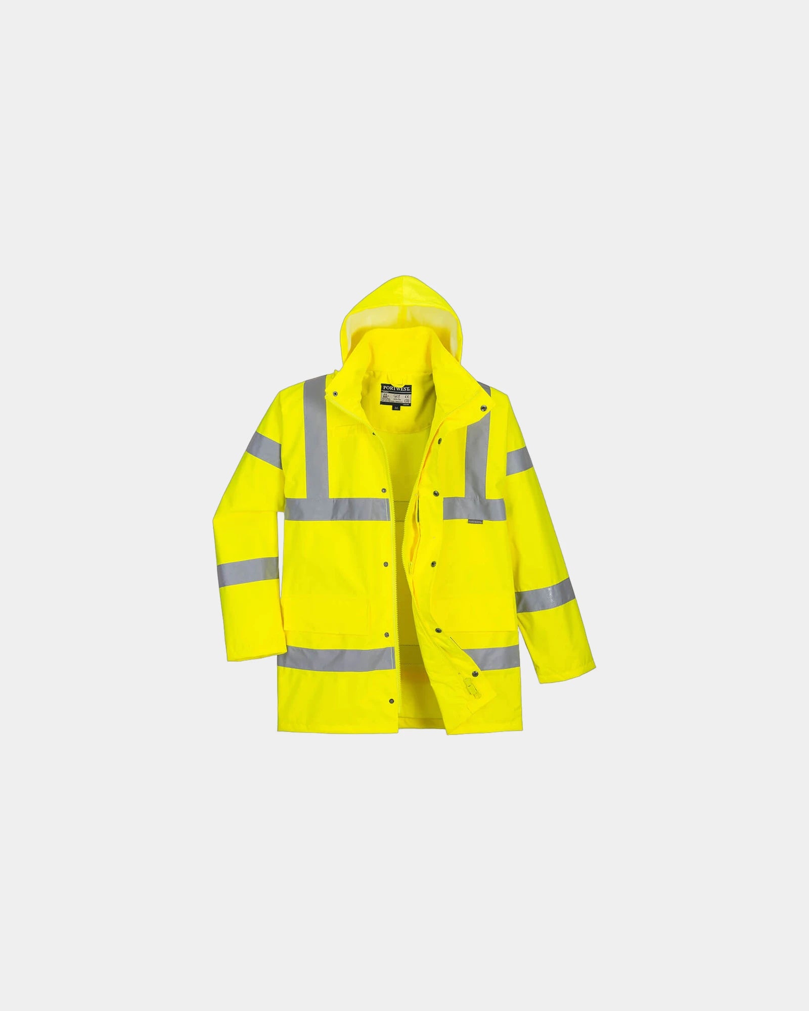 Parka respirante imperméable à personnaliser - Jaune