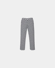 Pantalon de cuisine Harrow à personnaliser - Damier Noir-Blanc