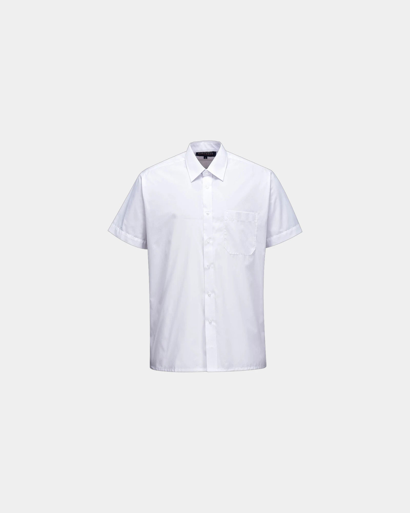 Chemise classique M/C à personnaliser - Blanc