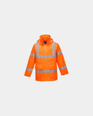 Veste de pluie Lite Traffic à personnaliser - Orange