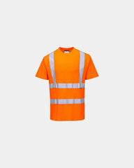 T-shirt Hi-vis MC à personnaliser - Orange