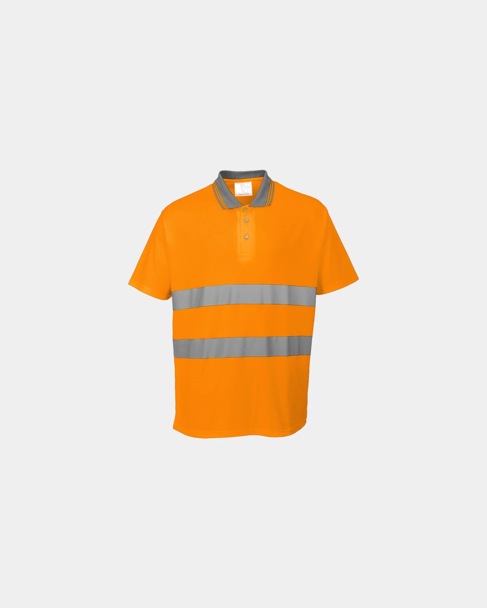Polo coton majoritaire HI-Cool à personnaliser - Orange