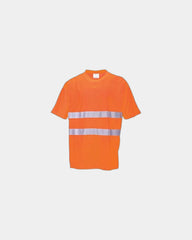 T-shirt coton respirant Hi-Cool à personnaliser - Orange