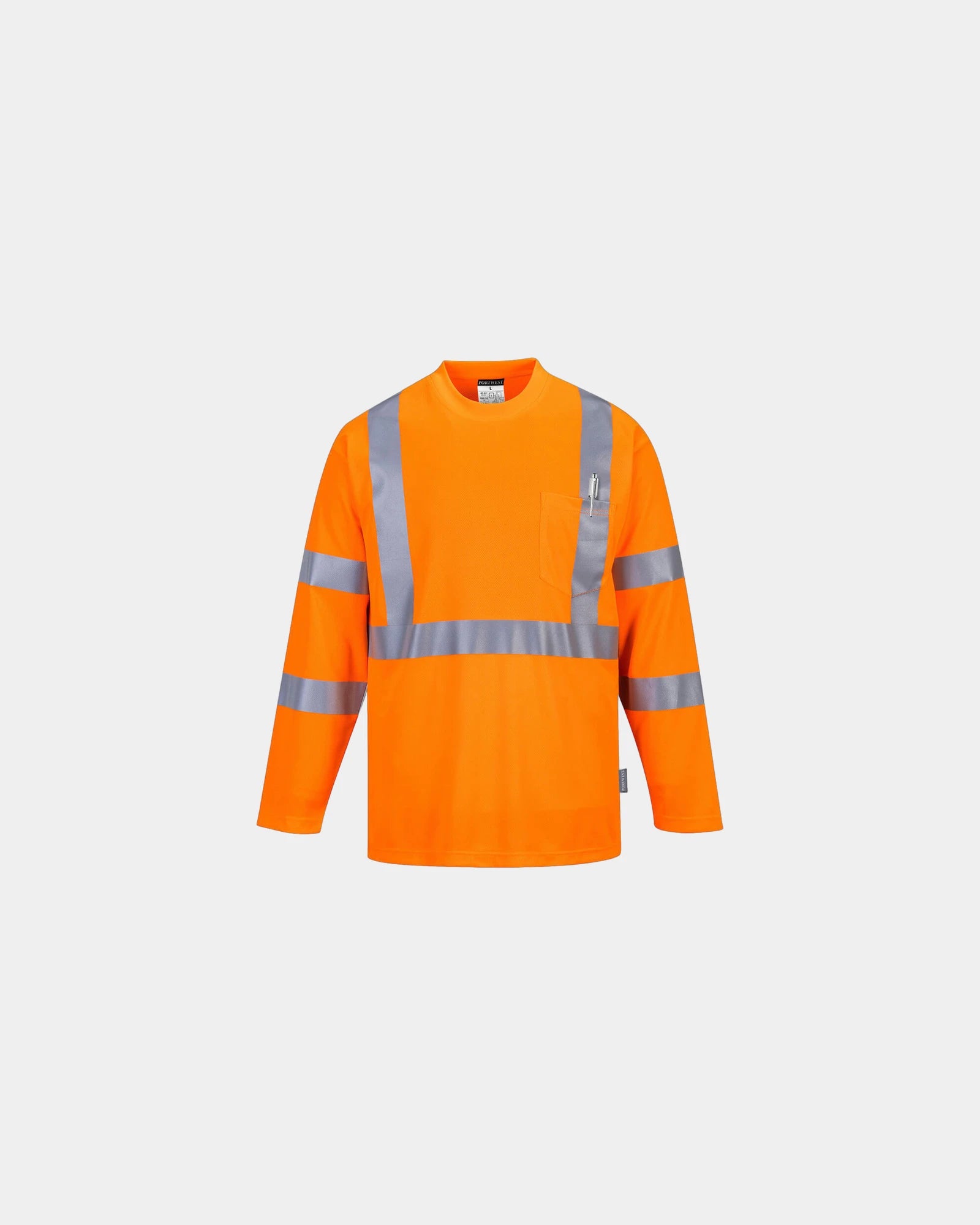 T-shirt polyester Hi-Vis à personnaliser - Orange