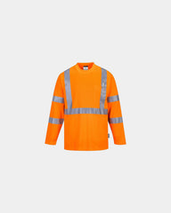 T-shirt polyester Hi-Vis à personnaliser - Orange