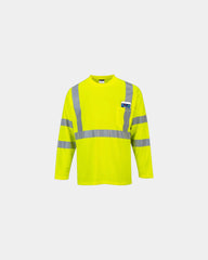 T-shirt polyester Hi-Vis à personnaliser - Jaune