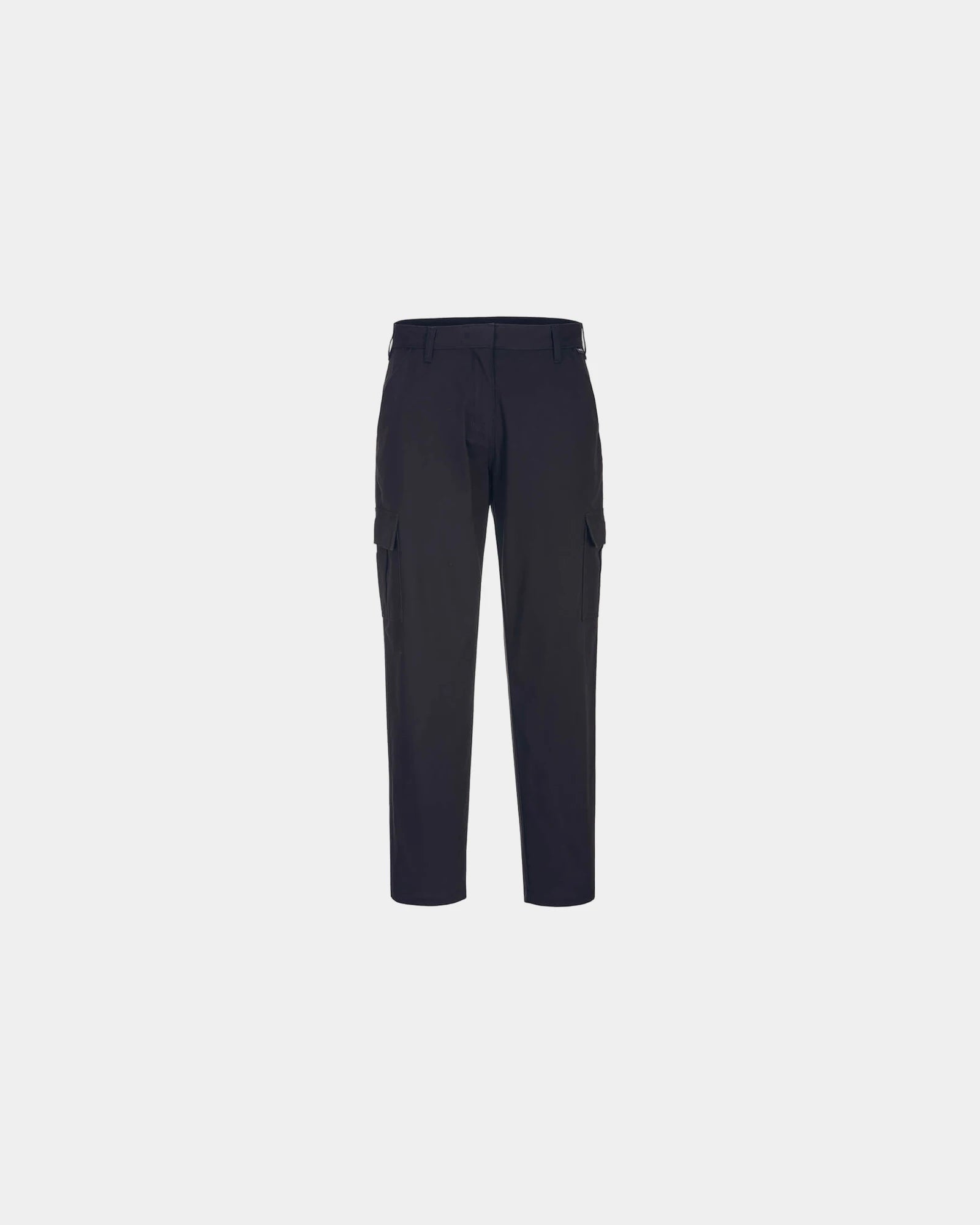 Pantalon stretch extensible femme à personnaliser - Noir-Bleu Ciel
