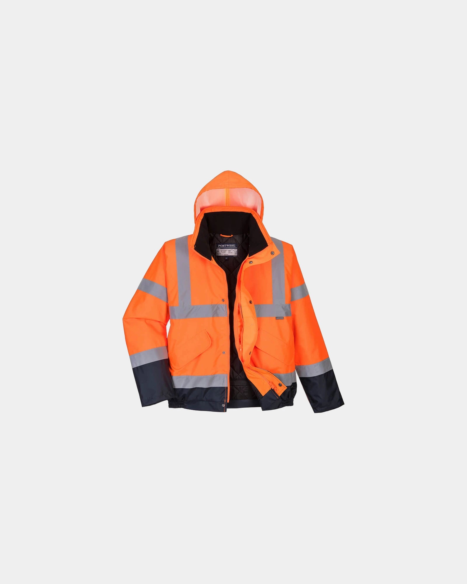 Blouson HV bicolore à personnaliser - Orange