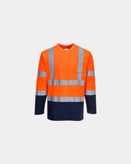 T-shirt coton majoritaire à personnaliser - Orange