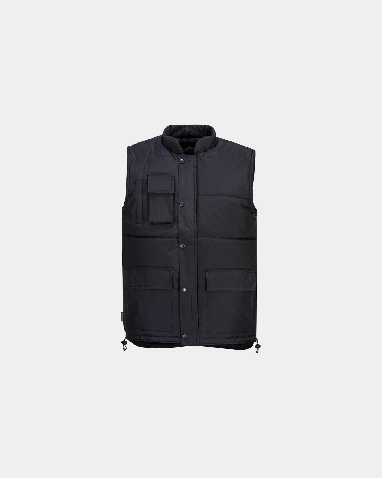 Gilet de froid Classic à personnaliser - Noir-Bleu Ciel